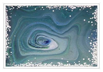Funnel Bubbles - Digital Image